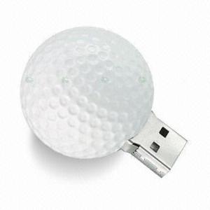Golf Ball Shape Pen Drive